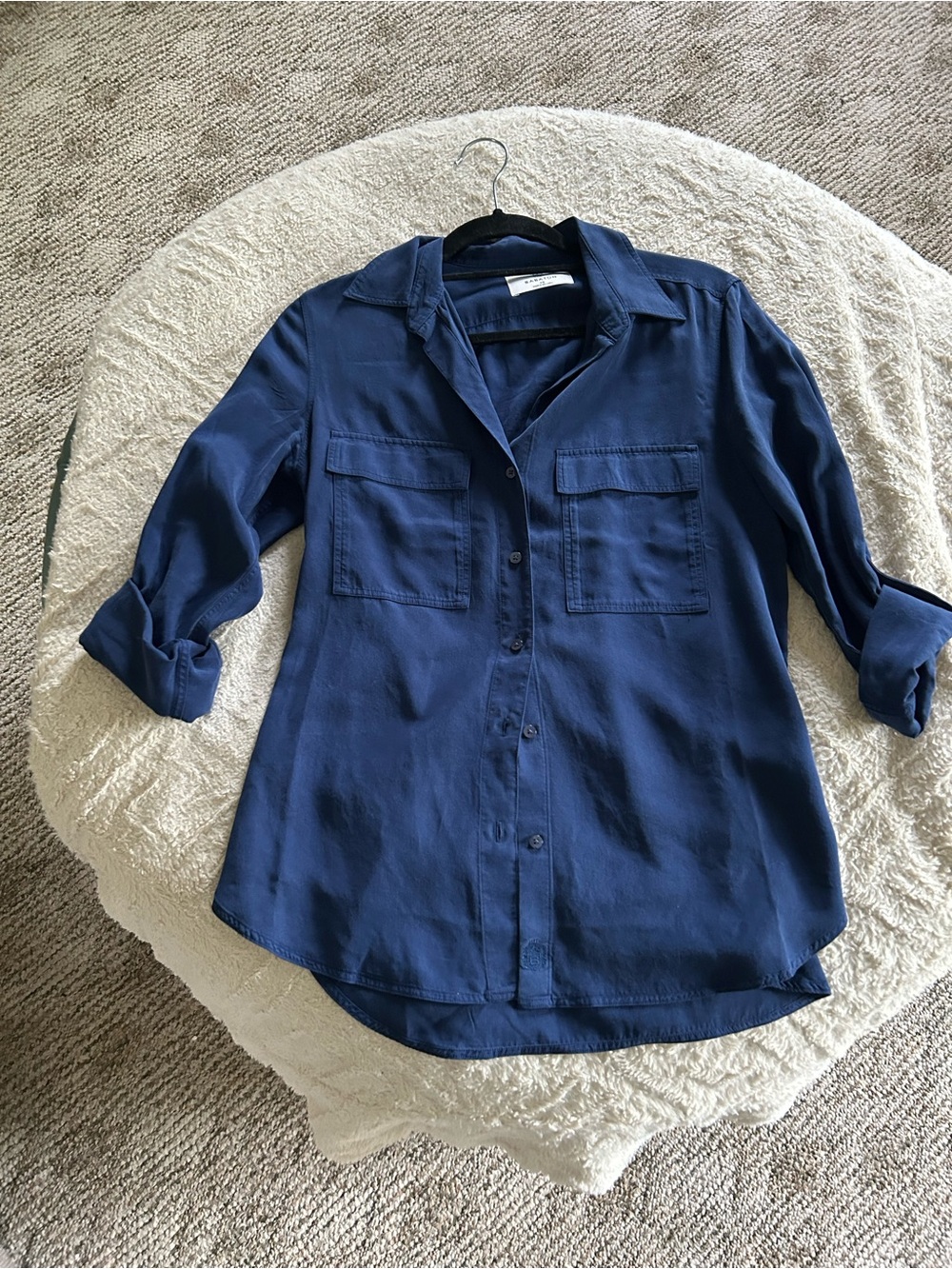 Aritzia Utility Shirt - xs- blue NWOT
